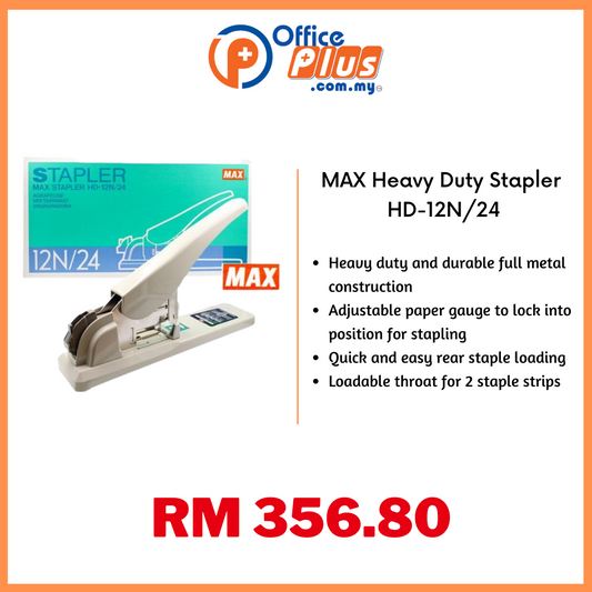 MAX Heavy Duty Stapler HD-12N/24 - OfficePlus