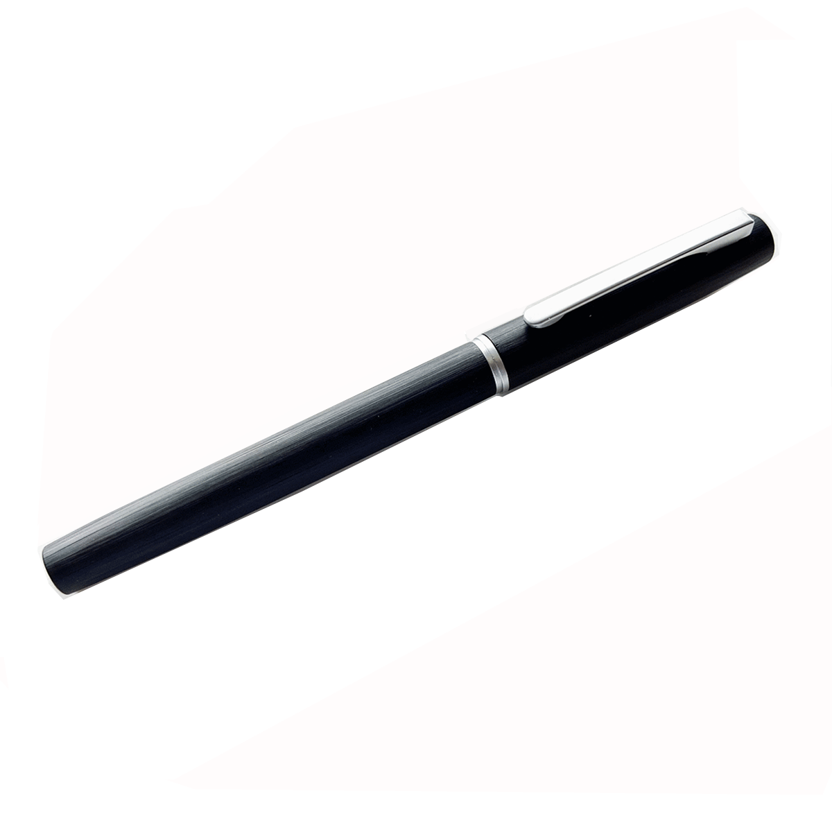 Metalic Black Rollerball Pen - OfficePlus