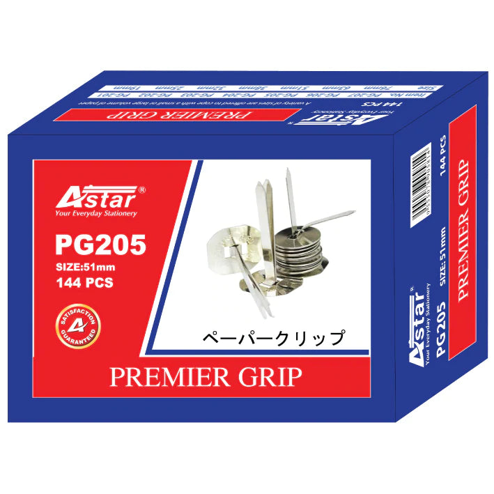 Astar Premier Grip Binder with Washer 144’s - OfficePlus