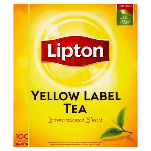 Lipton Yellow Label - Black Tea (100s) - OfficePlus