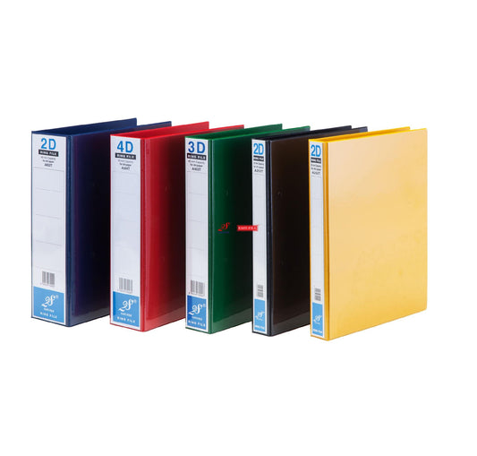 East-File 28 A4 PVC Color Ring File 2D - 25mm/40mm/50mm/65mm/80mm - OfficePlus