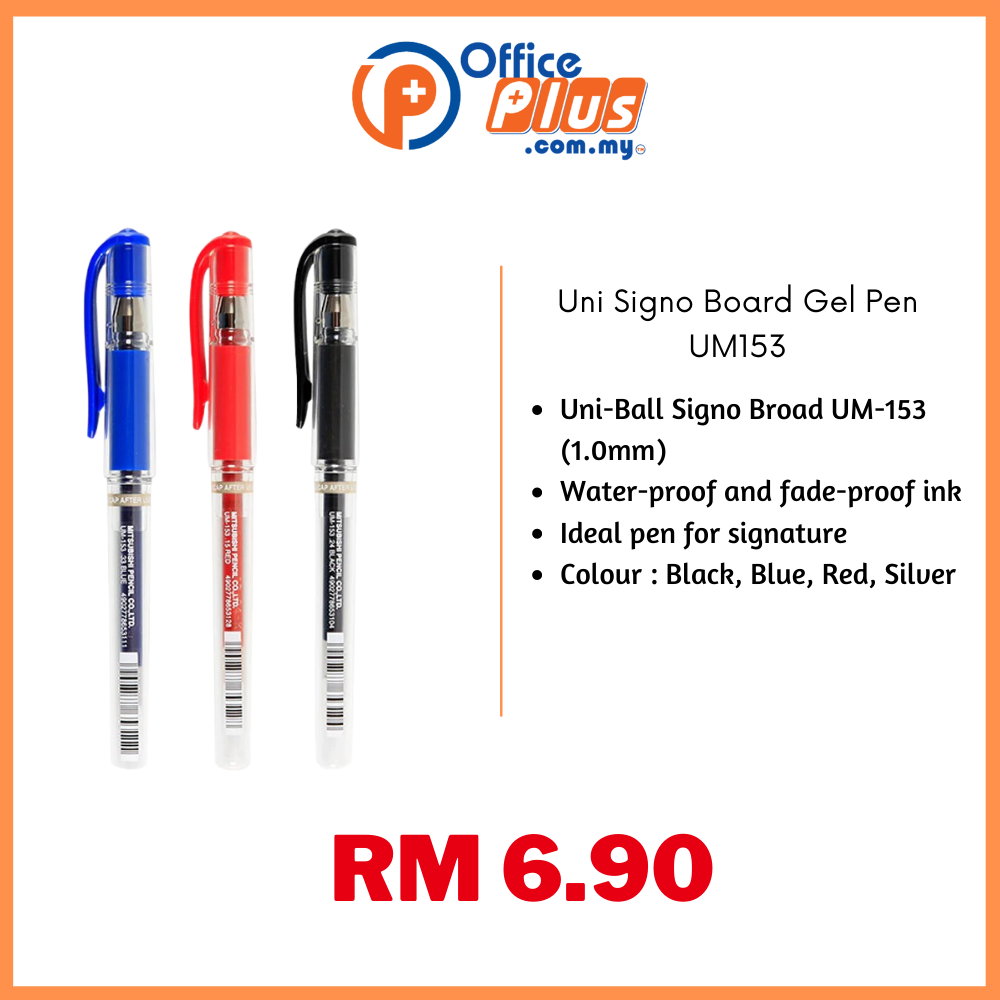 Uni Signo Board Gel Pen UM153 1.0mm - OfficePlus