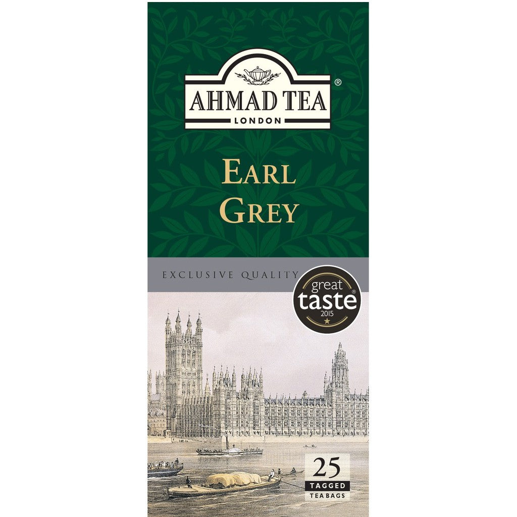 Ahmad Tea Earl Grey Tea - 25 teabags - OfficePlus