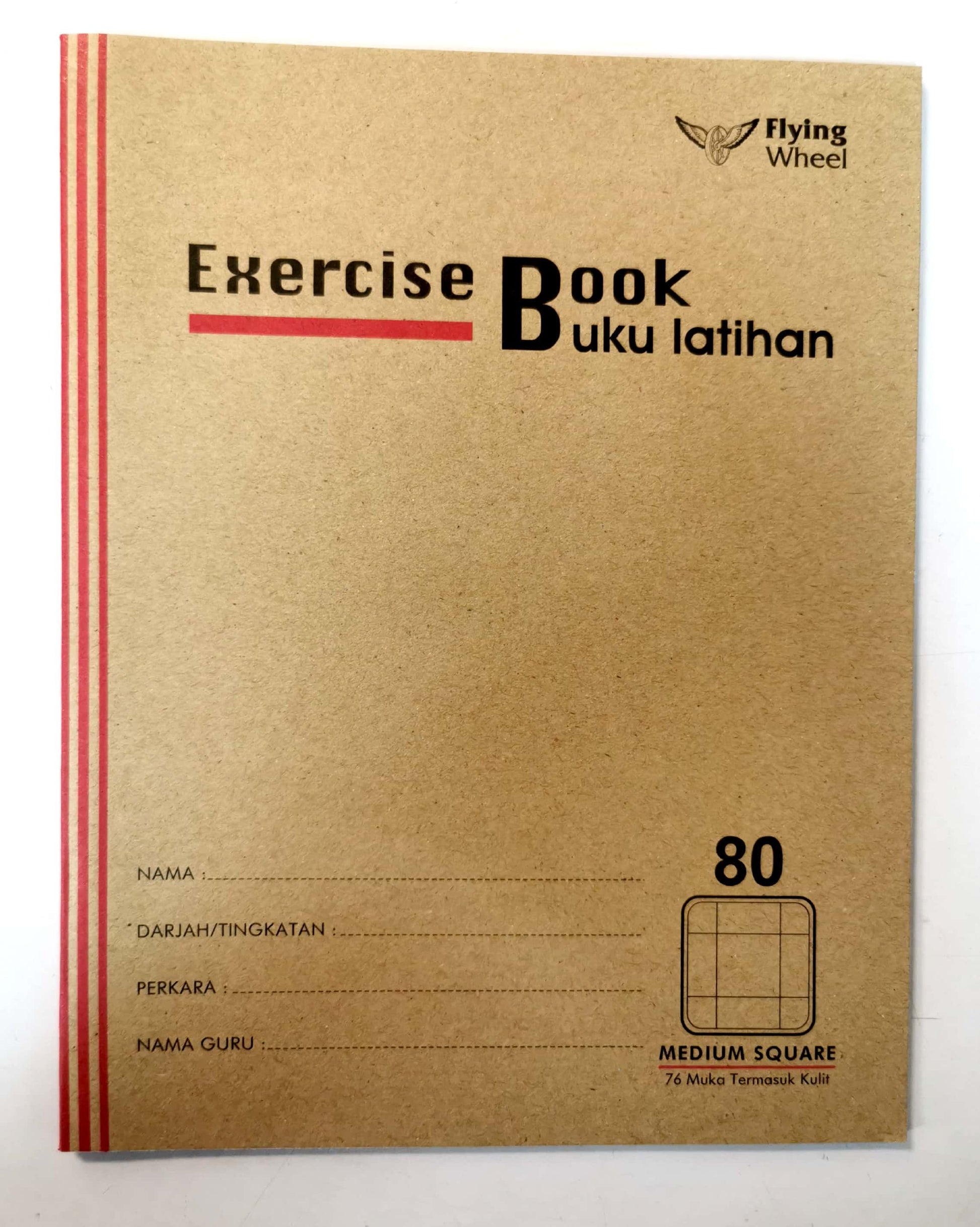 Flying Square Exercise Book Square - 80 pgs (RM 0.60 - RM 0.80) - OfficePlus