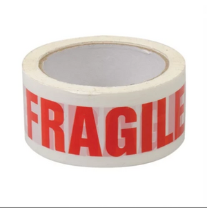 Fragile Tape 2" 48mm Packing Tape - OfficePlus