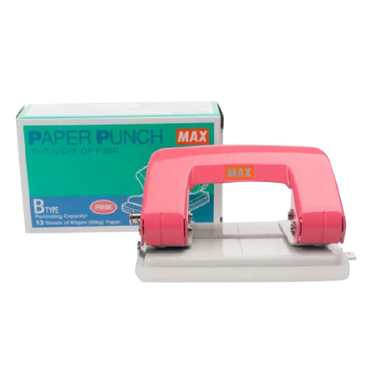 Max Punch Paper Puncher MAX DP-F2BN - OfficePlus