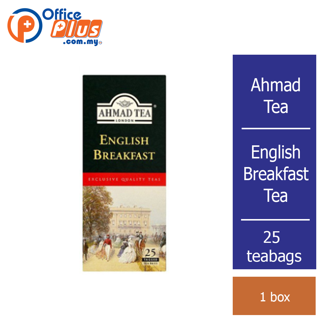 Ahmad Tea English Breakfast Tea - 25 teabags - OfficePlus