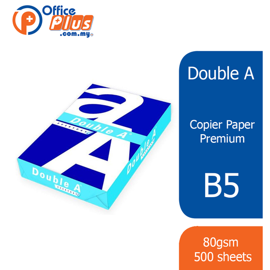 Double A B5 Copier Paper Everyday 70gsm - 500 Sheets - OfficePlus