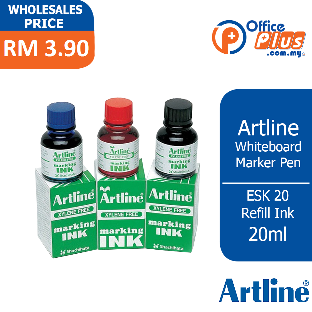 Artline ESK20 Permanent Marker Refill 20ml - OfficePlus