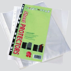 Lucky Star A4 Sheet Protector 10'S (RM 1.40 - RM 1.60/pack) - OfficePlus