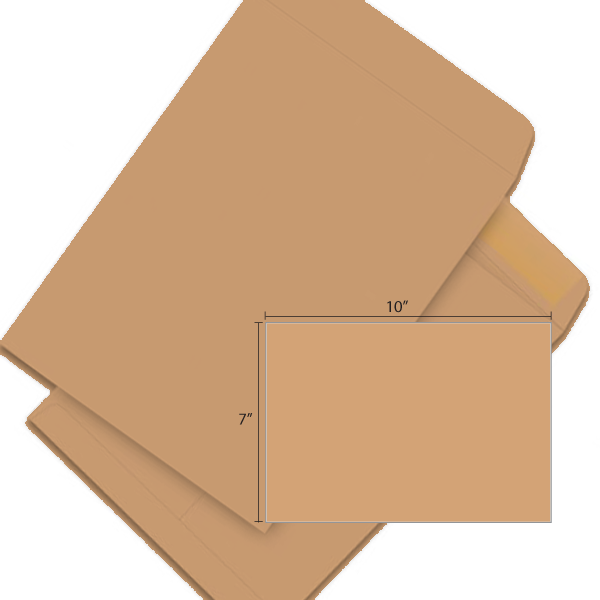 Butterfly Brown Envelope-7″x 10″ 20’S/PACK - OfficePlus
