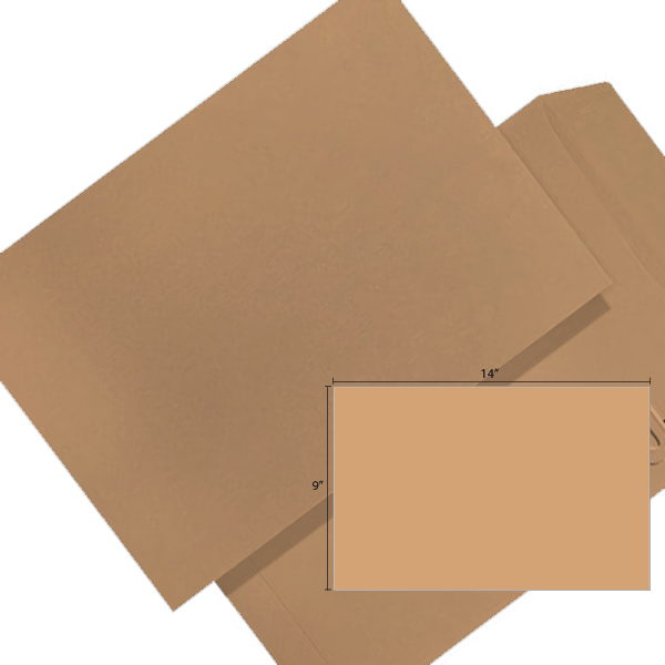 Butterfly Brown Envelope- 9″x 14″ 250’S/BOX - OfficePlus